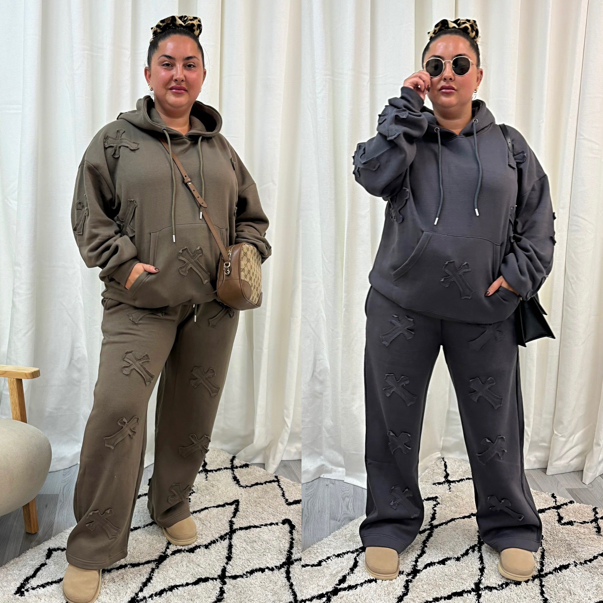 Plus size designer tracksuits online