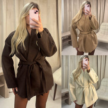 Load image into Gallery viewer, Belted Shacket (6+ colours)