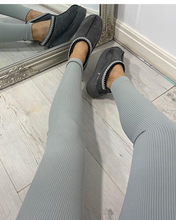 Load image into Gallery viewer, THE RIBBED BODY CONTOURING LEGGINGS (10+ COLOURS)