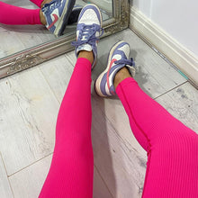 Load image into Gallery viewer, THE RIBBED BODY CONTOURING LEGGINGS (10+ COLOURS)