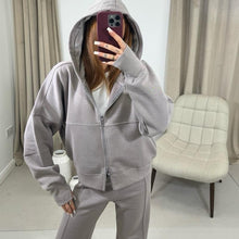 Load image into Gallery viewer, Double Zip Hooded Tracksuit (6+ colours)

