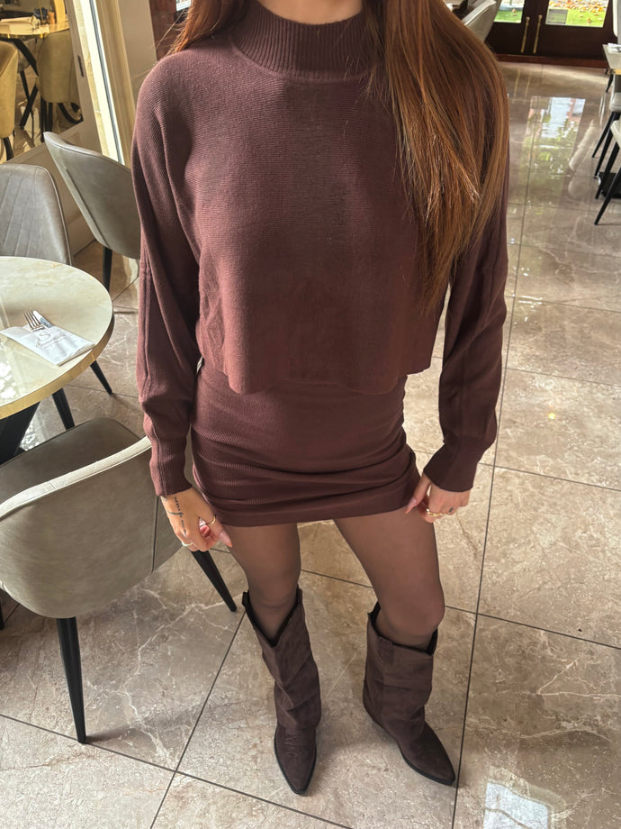 Two Piece Jumper Dress (5 colours)