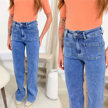 Load image into Gallery viewer, EXTREME STRETCH POCKET JEANS - blue
