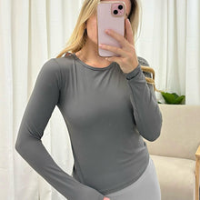 Load image into Gallery viewer, Long Sleeve Basic Seamless Top (7 colours)
