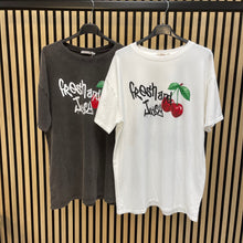 Load image into Gallery viewer, SLOGAN TEES (GRAFFITI CHERRY)
