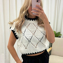 Load image into Gallery viewer, Keira Knit Sleeveless Vest Jumper
