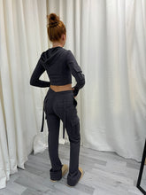 Load image into Gallery viewer, Cargo Ruched Back Tracksuit
