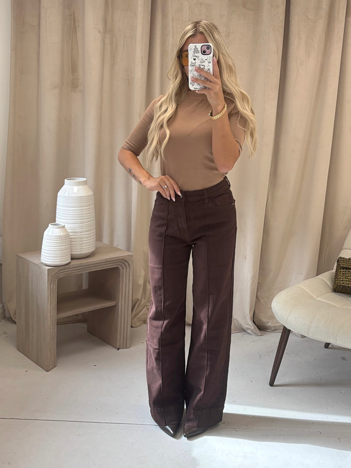 Front Seam Stretchy Jeans (5 colours)