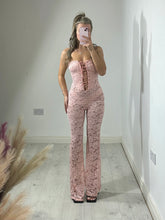 Load image into Gallery viewer, SHEER LACE JUMPSUIT (4 COLOURS)
