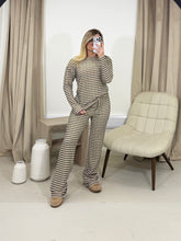 Load image into Gallery viewer, TEXTURED KNIT STRIPE SET
