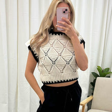 Load image into Gallery viewer, Keira Knit Sleeveless Vest Jumper
