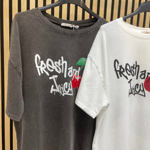 Load image into Gallery viewer, SLOGAN TEES (GRAFFITI CHERRY)
