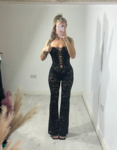 Load image into Gallery viewer, SHEER LACE JUMPSUIT (4 COLOURS)
