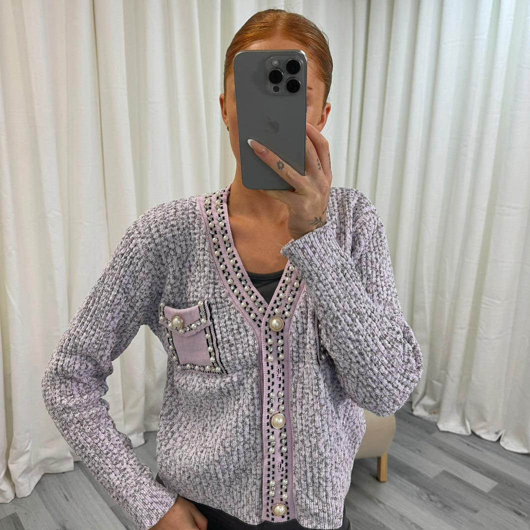 Premium Knit Pastel Cardigan