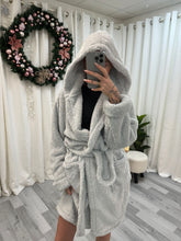 Load image into Gallery viewer, Christmas Gift Fluffy Dressing Gown (3 colours)
