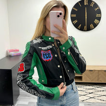 Load image into Gallery viewer, Motor Style Leather Jacket
